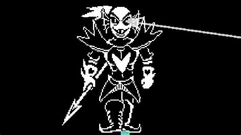 Chinese & English text Turn-based game Notices:. . Undyne the undying fight practice